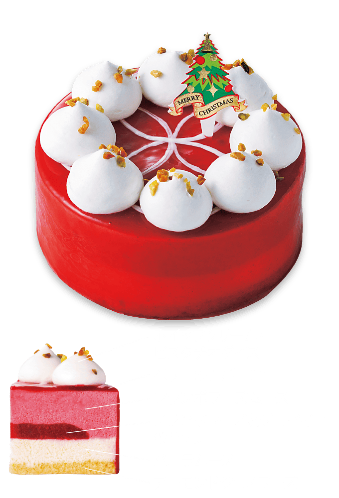 フランボバニラのフラワームース